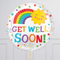 Rainbow & Sun Get Well Foil Balloon Bouquet