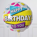 Happy Birthday To You Foil Balloon Bouquet