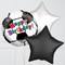 Football Happy Birthday Foil Balloon Bouquet