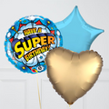 Have A Super Birthday Foil Balloon Bouquet