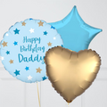 Happy Birthday Daddy Foil Balloon Bouquet