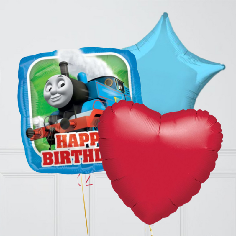 Thomas The Tank Engine Inflated Foil Balloon Bouquet