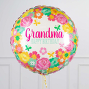 Happy Birthday Grandma Foil Balloon Bouquet