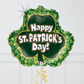 St. Patrick's Shamrock Balloon Bunch