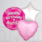 Happy Birthday Auntie Pink Foil Balloon Bouquet