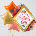 Happy Mother's Day Flower Blossom Balloon Package