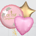 Pink On Your Confirmation Foil Balloon Bouquet