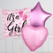 It's a Girl Feet Sleeping Foil Balloon Bouquet