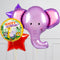 Cute Elephant Inflated Balloon Package