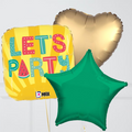 Let's Party Foil Balloon Bouquet