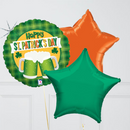 Happy St Patrick's Day Beer Inflated Foil Balloon Bunch