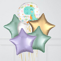 Baby Dinosaur Foil Balloon Bouquet