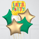 Let's Party Foil Balloon Bouquet