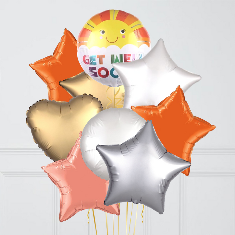 Sun Get Well Soon Balloon Bouquet