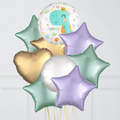 Baby Dinosaur Foil Balloon Bouquet