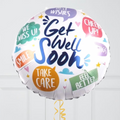 Message Bubbles & Get Well Soon Wishes Balloon Bouquet