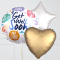 Message Bubbles & Get Well Soon Wishes Balloon Bouquet