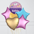 Happy Birthday Carousel Foil Balloon Bouquet