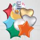 Message Bubbles & Get Well Soon Wishes Balloon Bouquet