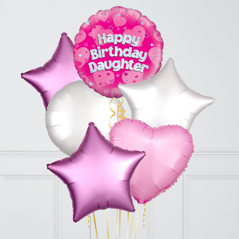 Happy Birthday Daughter Foil Balloon Bouquet