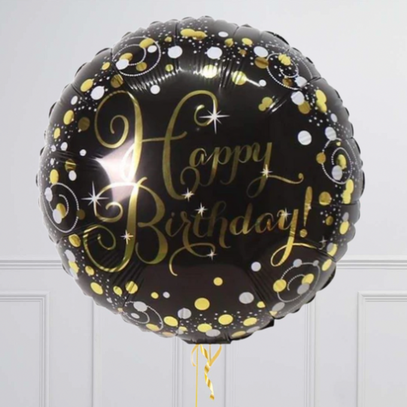 Birthday Glitz & Glam Inflated Foil Balloon Bouquet