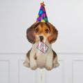 Party Dog Birthday Inflated Balloon Package