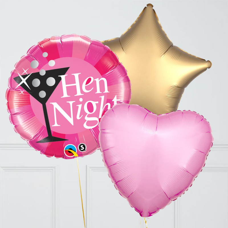 Hen Night Foil Balloon Bouquet