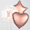 16th Birthday Rose Gold Foil Balloon Bouquet