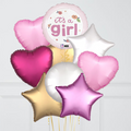 It's a Girl Foil Balloon Bouquet