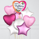 Butterflies & Heart Happy Mother's Day Balloon Bouquet