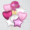 Pink Birthday Balloon Bouquet