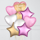 Team Bride Foil Balloon Bouquet