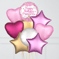 Happy Birthday Princess Foil Balloon Bouquet