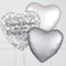 Silver Congratulations On Your Engagement Foil Balloon Bouquet