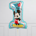 Mickey Mouse 1st Birthday Inflated Balloon Package