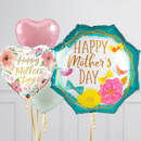 Butterflies & Flowers Happy Mother's Day Balloon Package