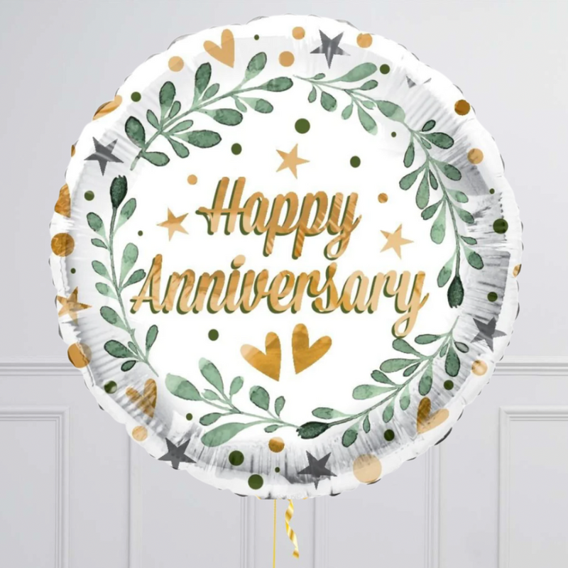 Happy Anniversary Foil Balloon Bouquet