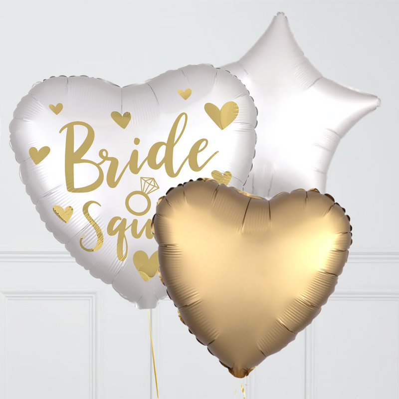 Bride Squad Foil Balloon Bouquet