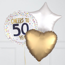 Cheers To 50 Years Foil Balloon Bouquet