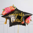 Happy Graduation Pastel Floral Balloon Package