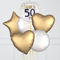 Cheers To 50 Years Foil Balloon Bouquet