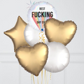 Best Fucking Day Ever Foil Balloon Bouquet