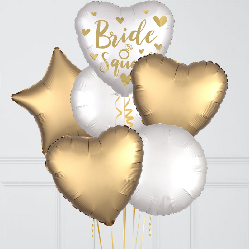 Bride Squad Foil Balloon Bouquet