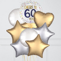 Cheers To 60 Years Foil Balloon Bouquet