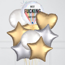 Best Fucking Day Ever Foil Balloon Bouquet