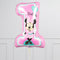 Minnie Mouse 1st Birthday Inflated Balloon Package