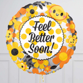 Sunflowers Get Well Foil Balloon Bouquet