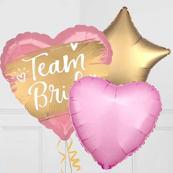 Team Bride Foil Balloon Bouquet