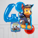 Chase Paw Patrol Inflated Birthday Crazy Balloon Bunch (One Number)