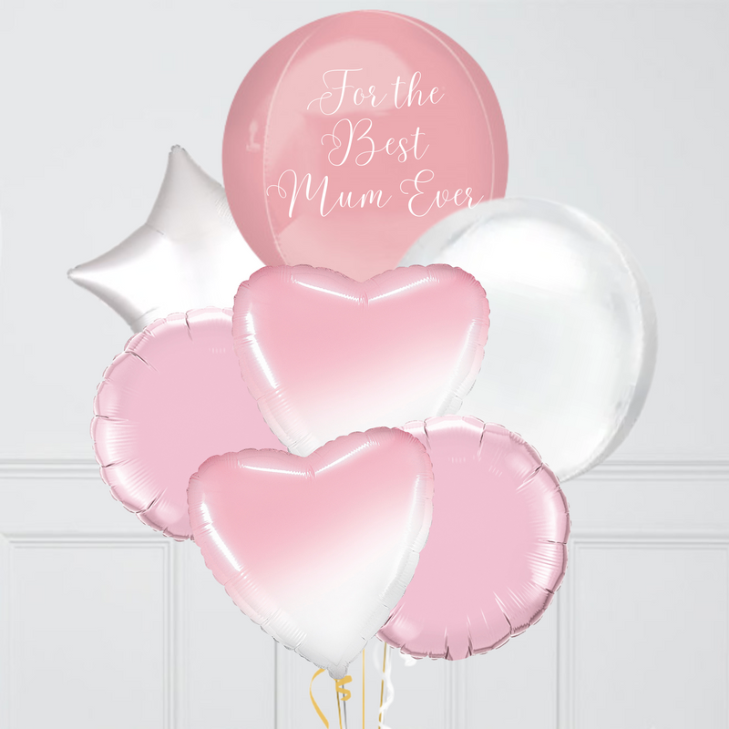 For the Best Mum Ever Mother's Day Special Edition Balloon Bunch